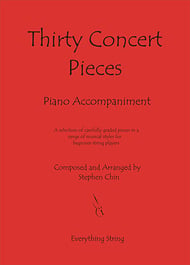 Thirty Concert Pieces Piano Accompaniment EPRINT cover Thumbnail